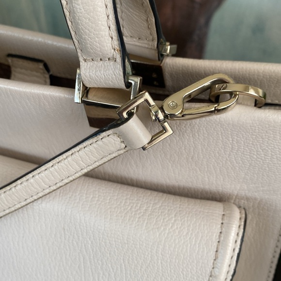 KATE SPADE ♠️ New York "CHANTELLE" WALTER PLACE PEBBLE LEATHER SATCHEL BAG GUC - Picture 11 of 16